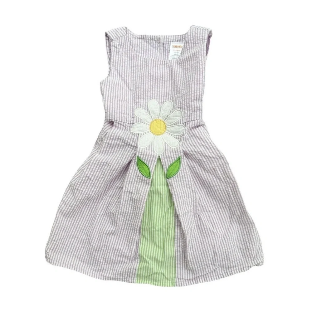 Gymboree Daisy Seersucker Dress